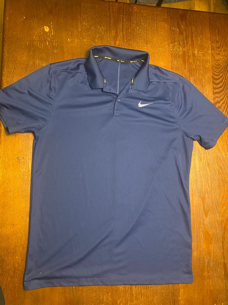 Blue Used Men's Nike Shirt