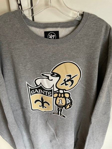 New Orleans Saints, NFL One of a KIND Vintage Sweatshirt with