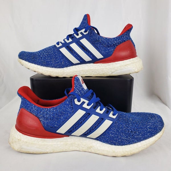 Adidas Boost 4.0 USA EE3704 Mens Ultraboost Red Blue White Shoes Size 9 | SidelineSwap