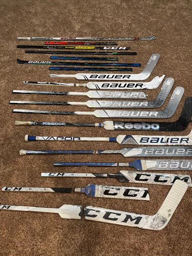 21 Broken Hockey Stick Bundle