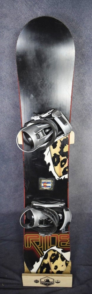 RIDE RUCKUS SNOWBOARD SIZE 146 CM WITH DRAKE MEDIUM BINDINGS