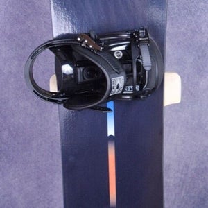 NEW PICCO ABSTRACT SNOWBOARD SIZE 145 CM WITH MEDIUM SALMON BINDINGS