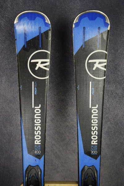 ROSSIGNOL PURSUIT 200 CARBON SKIS SIZE 149 CM WITH LOOK BINDINGS