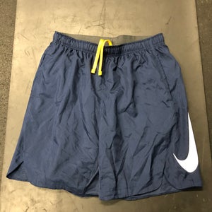 MIL BREWERS Nike Authentic Collection Baseball Shorts (LG)