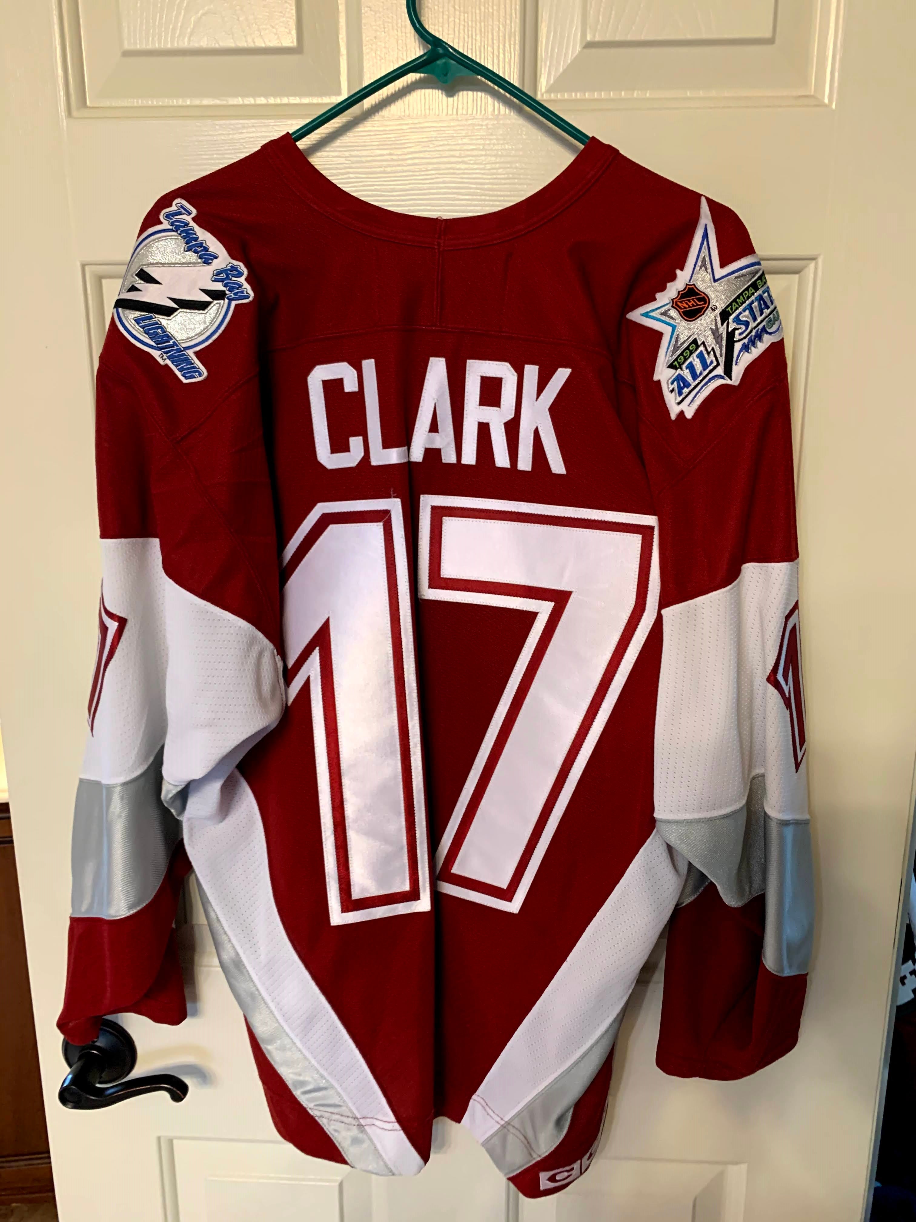 Lot Detail - Wendel Clark NHL All Star Game Autographed Campbell Conference  Retro CCM Jersey