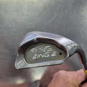 Used Ping Zing 2 Black Dot Sand Wedge Stiff Flex Steel Shaft Wedges