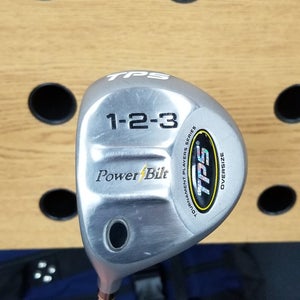 Used Powerbilt Tps 1-2-3 Ht Steel Regular Golf Drivers