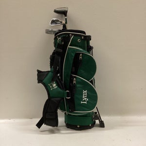 Used Lynx Green 3 Set + Bag 4 Piece Junior Package Sets