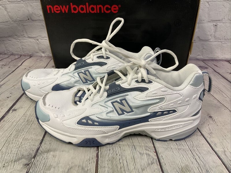New Balance Achieve WX663WB Running Shoes Size 9.5 White Blue NWB | SidelineSwap