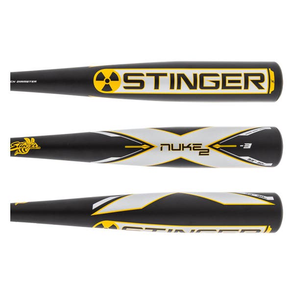 New BBCOR Certified Stinger Alloy Nuke 2 Bat (-3) FREE SHIPPING
