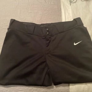 Black Used Women's XL Nike Game Pants
