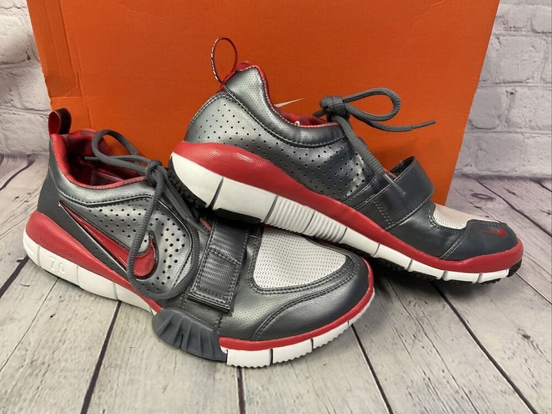 Nike Free Trainer 7.0 Mens Shoes Size 8.5 Gray Red Comfortable New Box | SidelineSwap