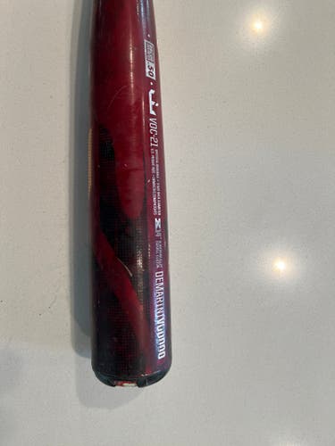Used BBCOR Certified 2021 DeMarini Alloy Voodoo One Bat (-3) 31 oz 34"