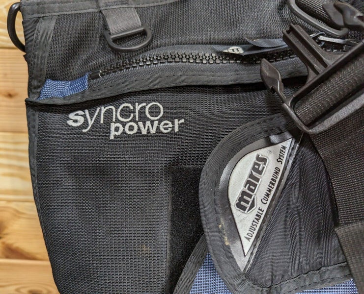 Mares Syncro Power Weight Integrated Rear Inflate BC BCD Large L