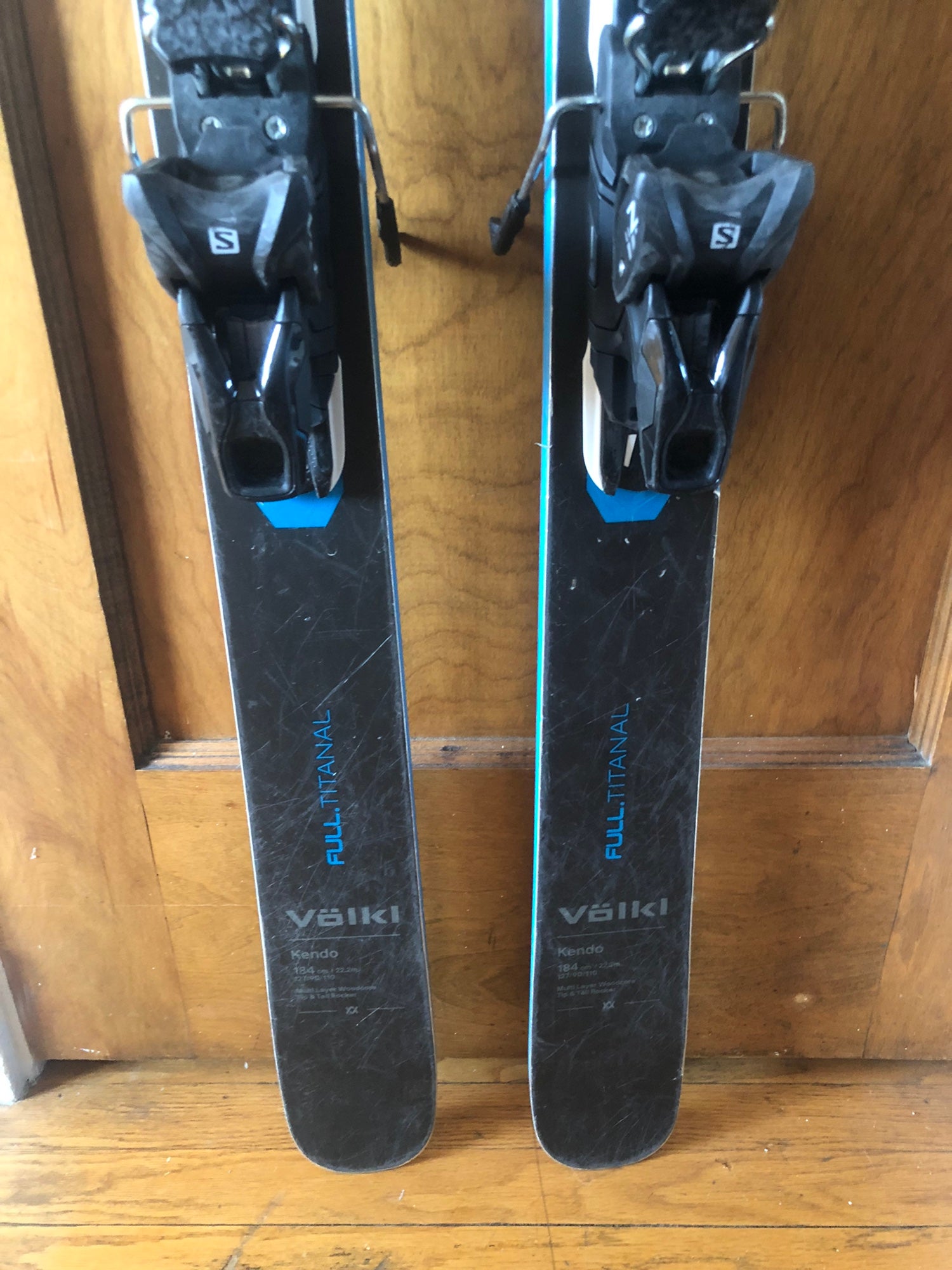 Volkl Kendo 184cm with Adjustable Salomon Z11 Gripwalk Bindings