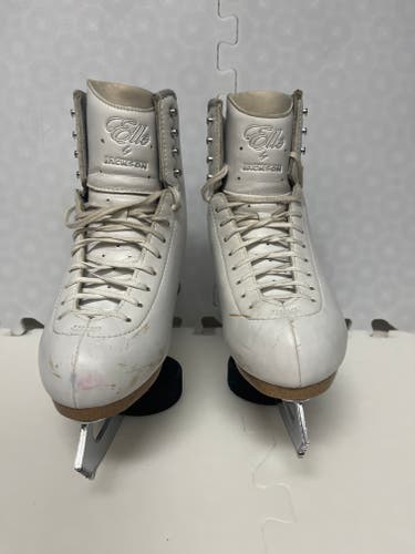 Used Jackson Elle Figure Skates Size 8R
