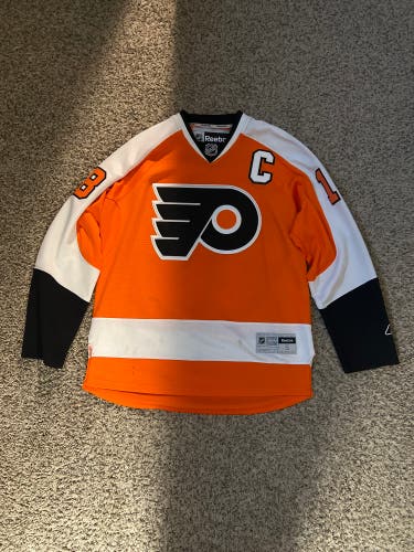 Reebok Philadelphia Flyers Mike Richards Jersey Adult Small