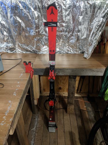 Used 2022 Atomic 165 cm Racing Redster S9 Ski With Bindings - DIRECT Atomic APC FACTORY