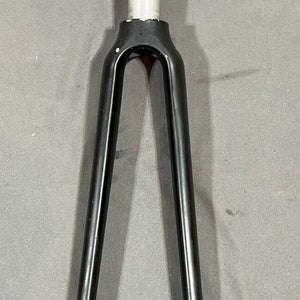 Fixie Black Aluminum 700C QR ~560 Gram Aluminum Fork 180mm 1-1/8" Threadless