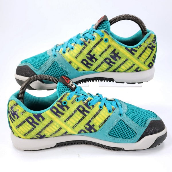 Give færge Demon Play Reebok Crossfit Nano 2 Athletic Running Shoe Womens Size 7.5 V48997 Blue  Yellow | SidelineSwap
