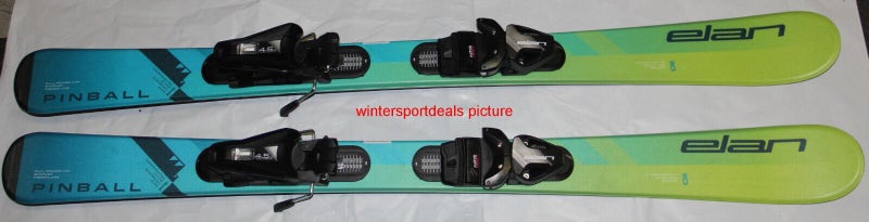 2023 NEW 110cm kids Skis Elan 2023 skis 110cm with size adjustable bindings set NEW