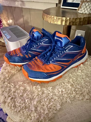 Blue Men's Turf Cleats Low Top