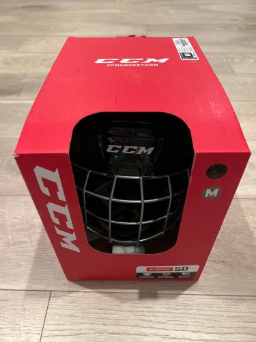 CCM junior helmet Black M
