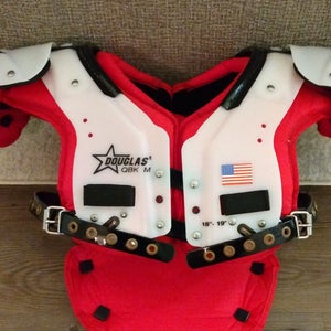 Modified Adult Medium Douglas Shoulder Pads with Backplate