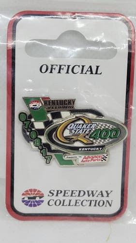 Kentucky Speedway 2017 Quaker State 400 Collectible Pin