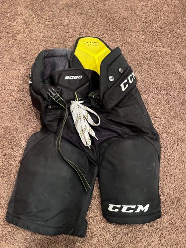 CCM 9080 Junior Breezers/Hockey Pants Size X-Large, Black