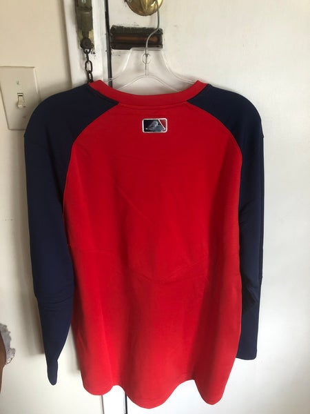MLB Men's Sweatshirt - Red - L