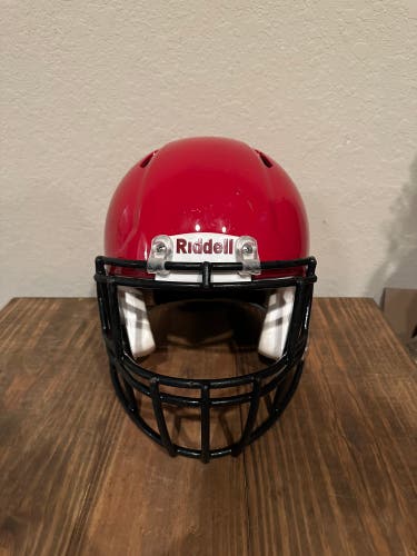Adult Large - Riddell Speed Football Helmet - Red