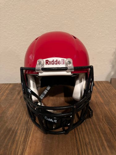 Adult Medium - Riddell Speed Football Helmet - Red