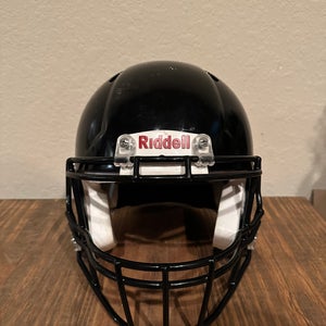 Adult Medium - Riddell Speed Football Helmet - Gloss Black