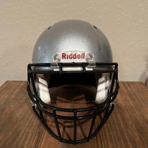 Adult Medium - Riddell Speed Football Helmet - Silver