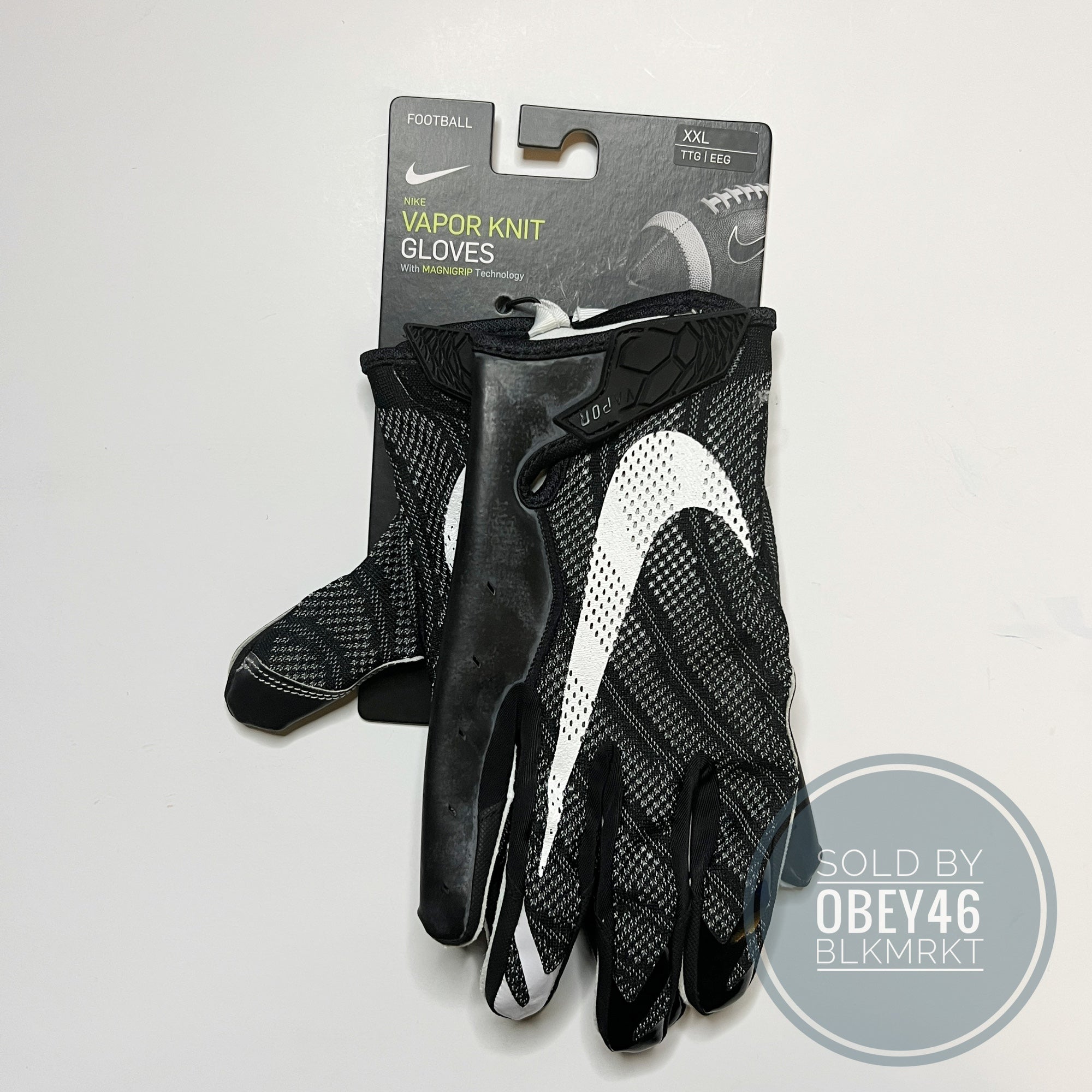 Nike Accessories | Nike Jordan Vapor Knit Gloves 2.0 NFL Jax Jaguars | Color: Brown/Gold | Size: 2XL | Vdrums02's Closet