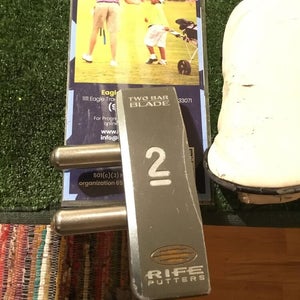 Rife 2 Two Bar Blade Putter 34 Inches (RH) Center Shafted