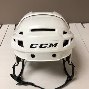 Senior CCM Vector V08 Hockey Helmet White Medium med m sr