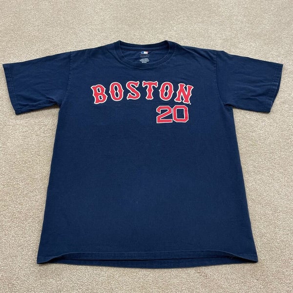 Kevin Youkilis Boston Red Sox T Shirt Men Medium MLB Baseball