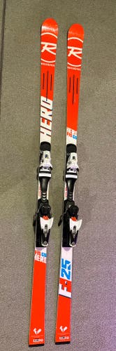 Rossignol Hero GS skis 182 cm with Look SPX12 bindings