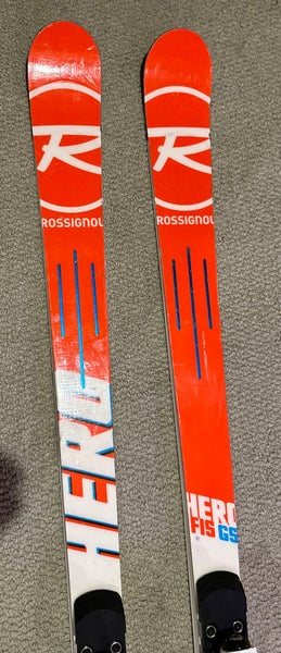 Rossignol Hero GS skis 182 cm with Look SPX12 bindings | SidelineSwap