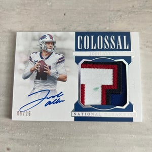 Josh Allen patch autograph game used