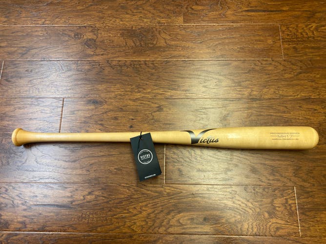 Victus Pro Reserve MH17 Hard Gloss Birch 32” Wood Baseball Bat Cupped End Natural Finish