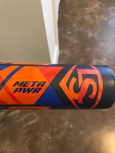 Used BBCOR Certified 2022 Louisville Slugger Composite Meta PWR Bat (-3) 30 oz 33"