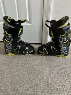 Used Rossignol Alltrack Pro 100, size 24.5, 100 flex. $35 or best offer.