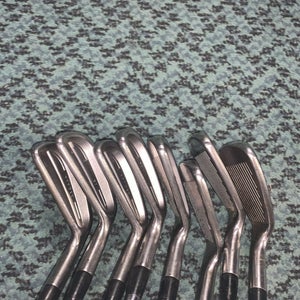 Used Titleist 704-cb Forged 3i-pw Regular Flex Steel Shaft Iron Sets