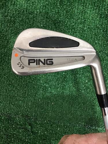 Ping S59 Orange Dot Single 6 Iron With Stiff Steel Shaft