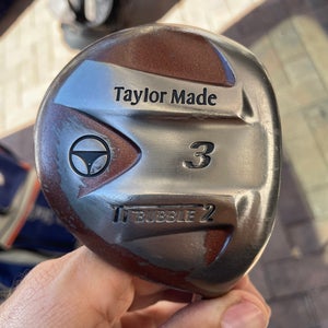 Taylormade Ti Bubble 2 Wood 3 In Right Handed