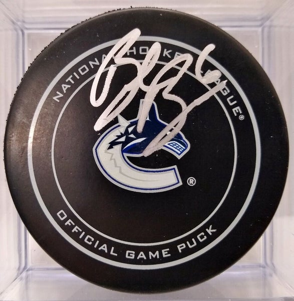 Brock Boeser Vancouver Canucks Autographed Signed jersey Fanatics COA NHL