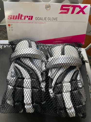New STX 10" Sultra Goalie Gloves